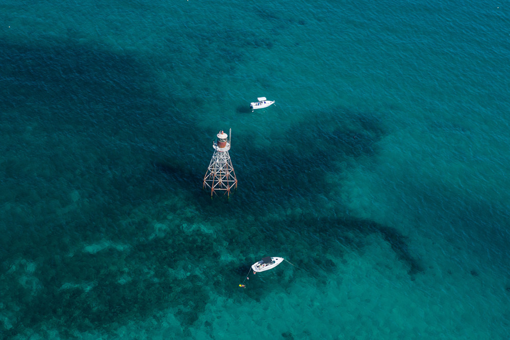 The Hen And Chickens Shoal Lighthouse Photography Art | kramkranphoto