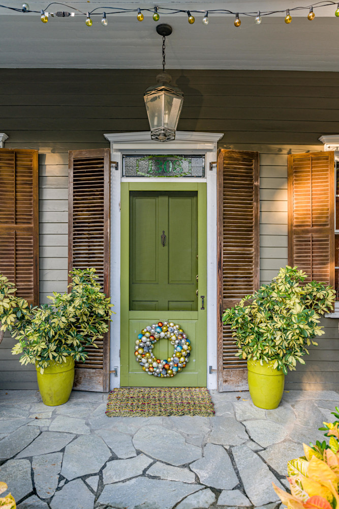 A Green Door And Entryway In The Florida Keys Photography Art | kramkranphoto