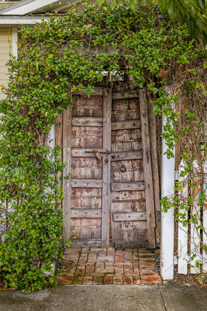 Ancient Door In Key West Photography Art | kramkranphoto