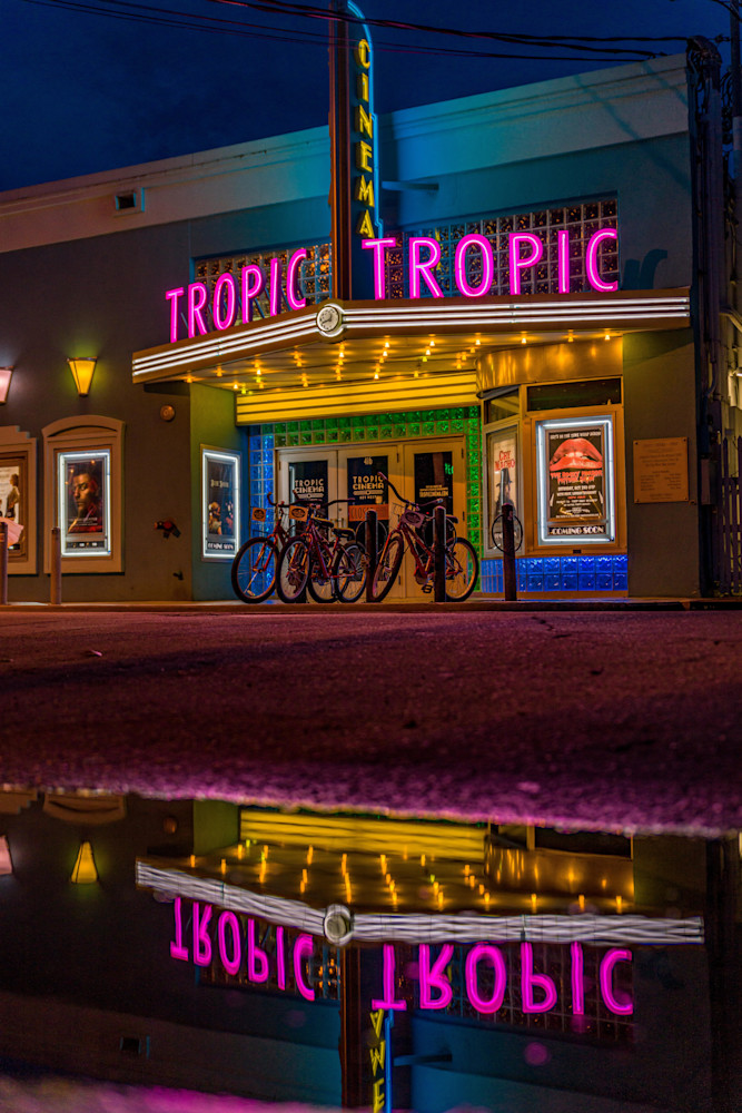 The Tropic Cinema In Key West Reflections Photography Art | kramkranphoto