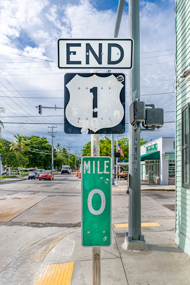 Mile Zero S Ign Photography Art | kramkranphoto