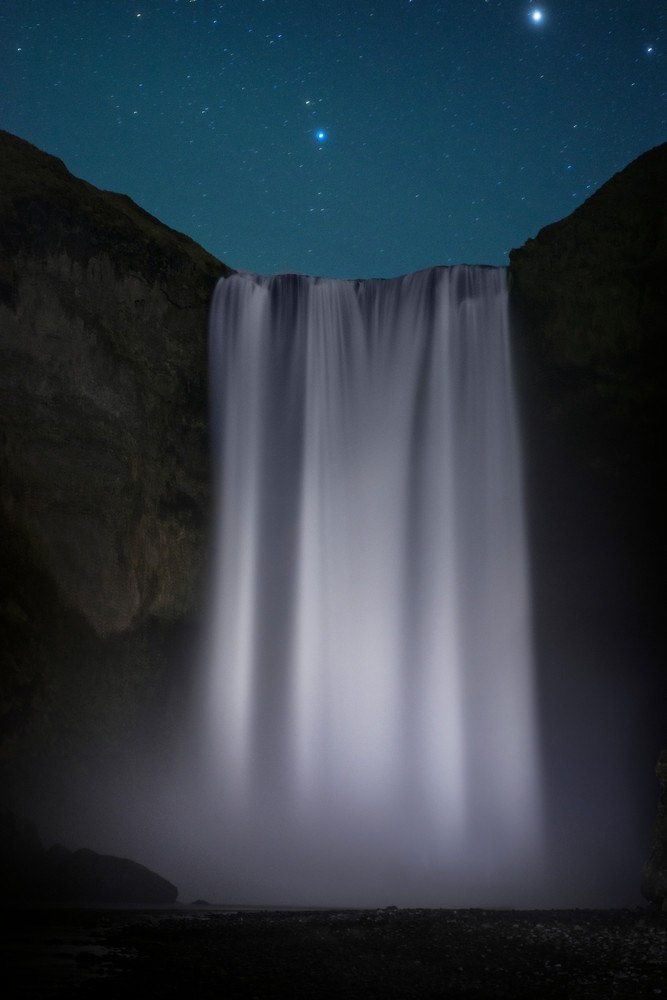 Skogafoss, Smooth as Silk