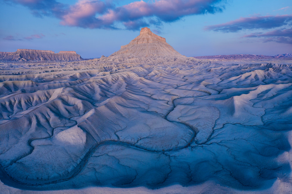 Blue Hour in the Badlands