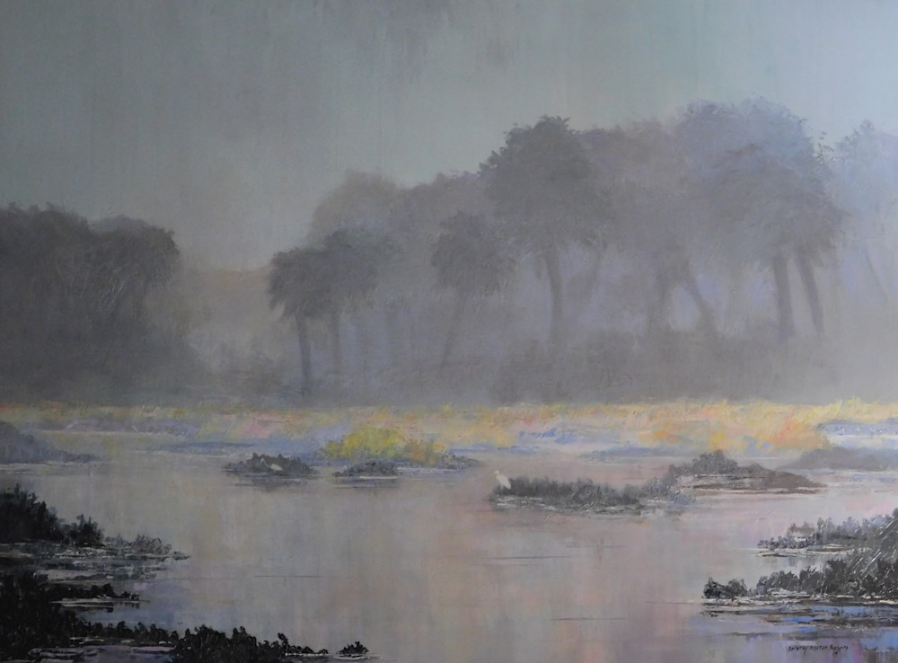Low Tide Mist Art | Dorothy Allston Rogers