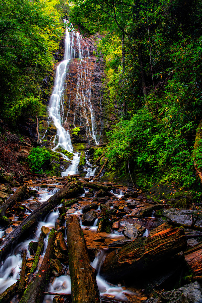 Mingo Falls - North Carolina waterfalls fine-art photography prints