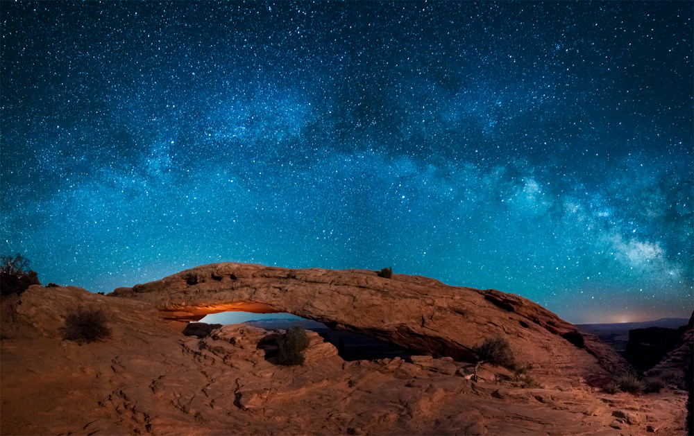 Mesa Arch Milky Way Photography Art | Mind Works Images