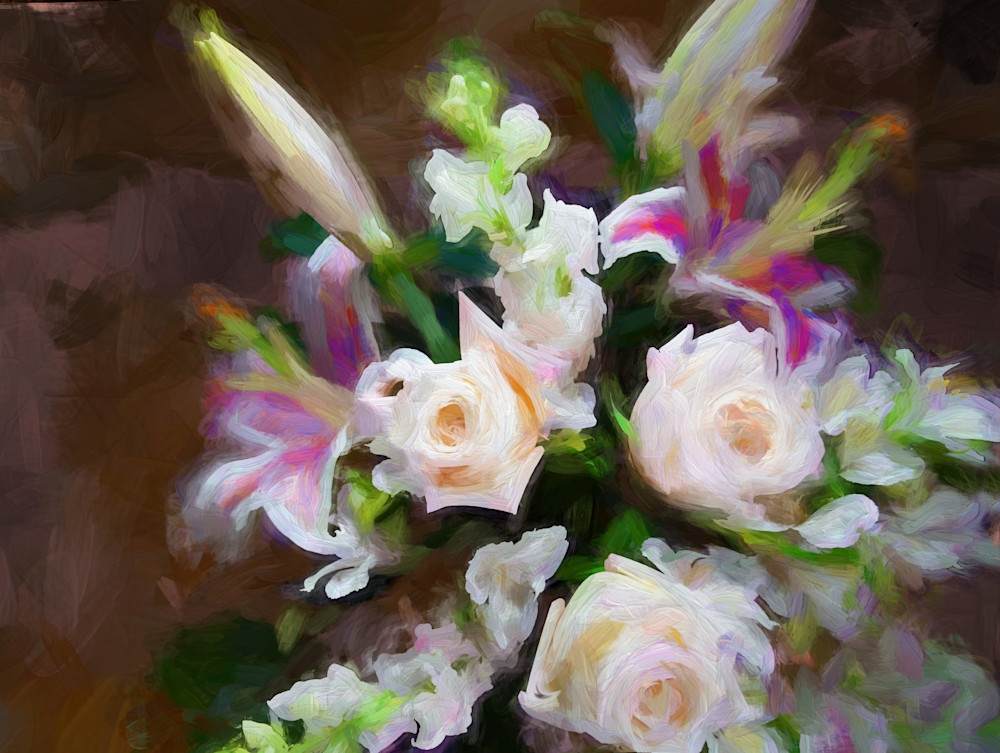 White Roses Art | Light Pixie Studio