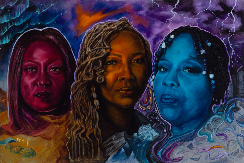 Black Lives Matter Art | Sarah E. McCord- Metaphysical Portraitist 