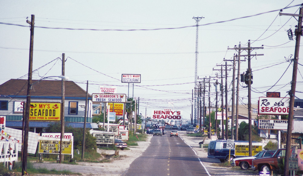 1982 - Fresh Seafood Shops in Seabrook, Texas 
