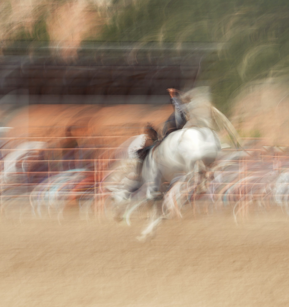 Buy Danny Johananoff's Blurred Rodeo 11 Art Print At Best Price
