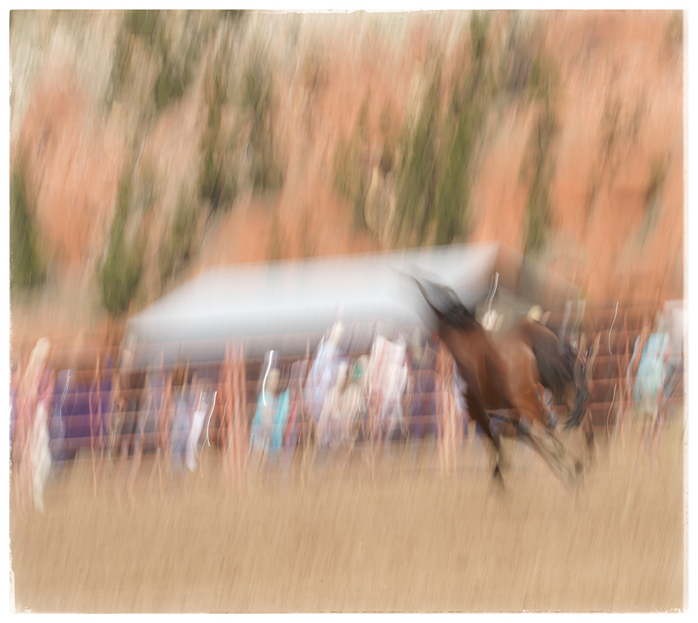 Buy Danny's Blurred Rodeo9 Art Print in Sterlington