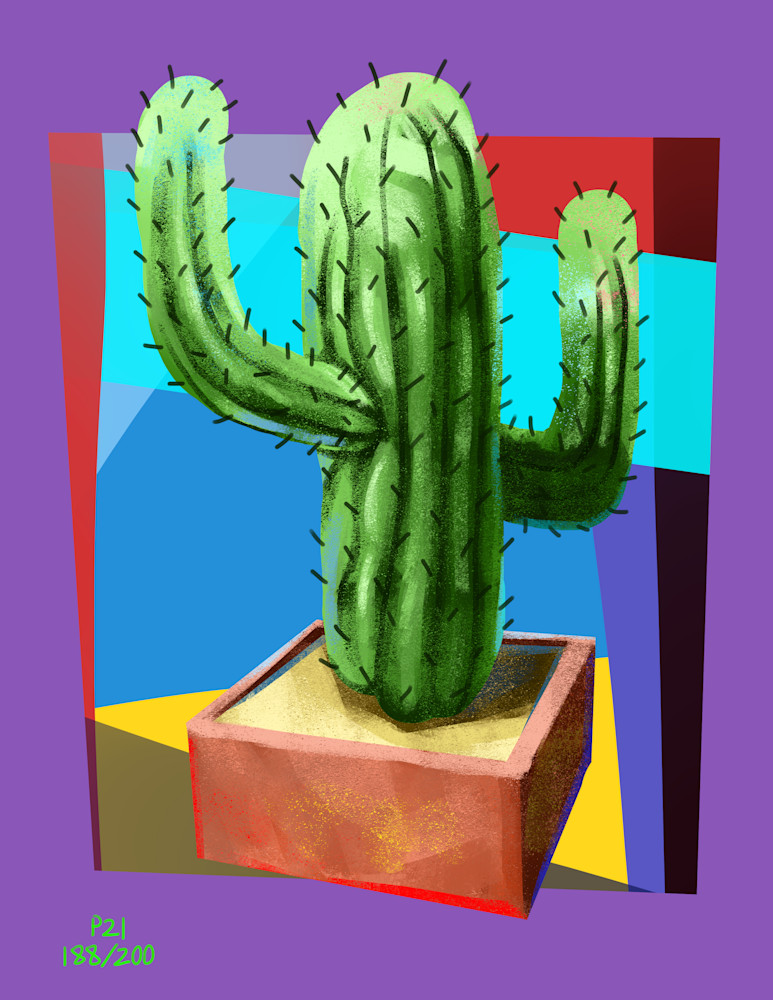 Supreme Cactus Art | Matt Pierson Artworks