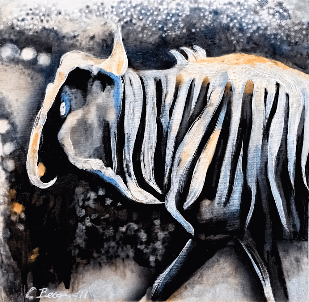 Study for Wildebeest, No. 2, 2011 by artist Carolyn A. Beegan