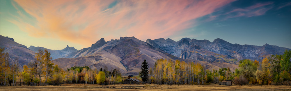 Ruby Mountains Panoramic  Photography Art | Jim Collyer Photography