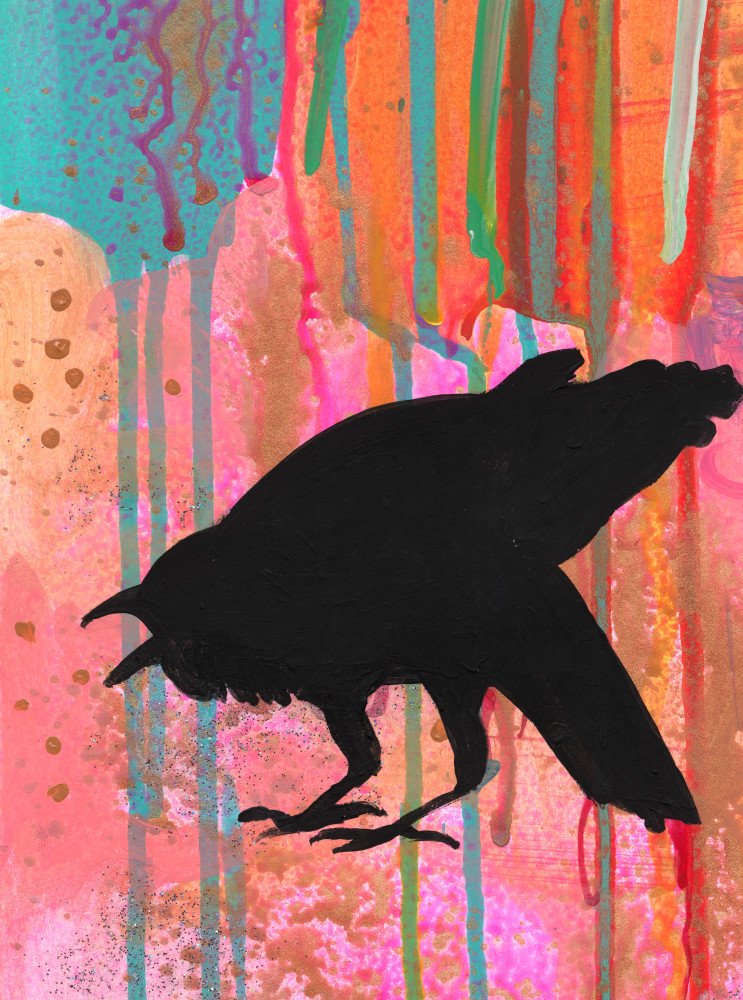 Raven 12 Print Art | Sarah E. McCord- Fine Artist