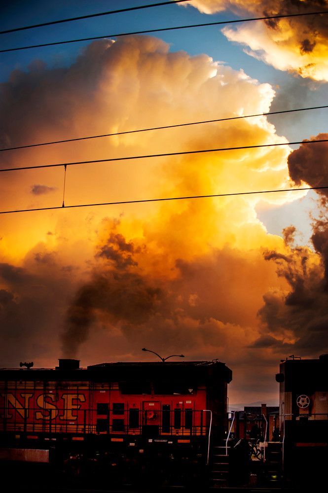 Train Moving Photography Art | Troy Rowe Photography