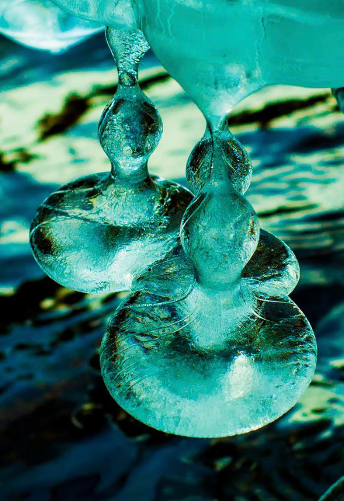 Ice Formation Photography Art | Troy Rowe Photography
