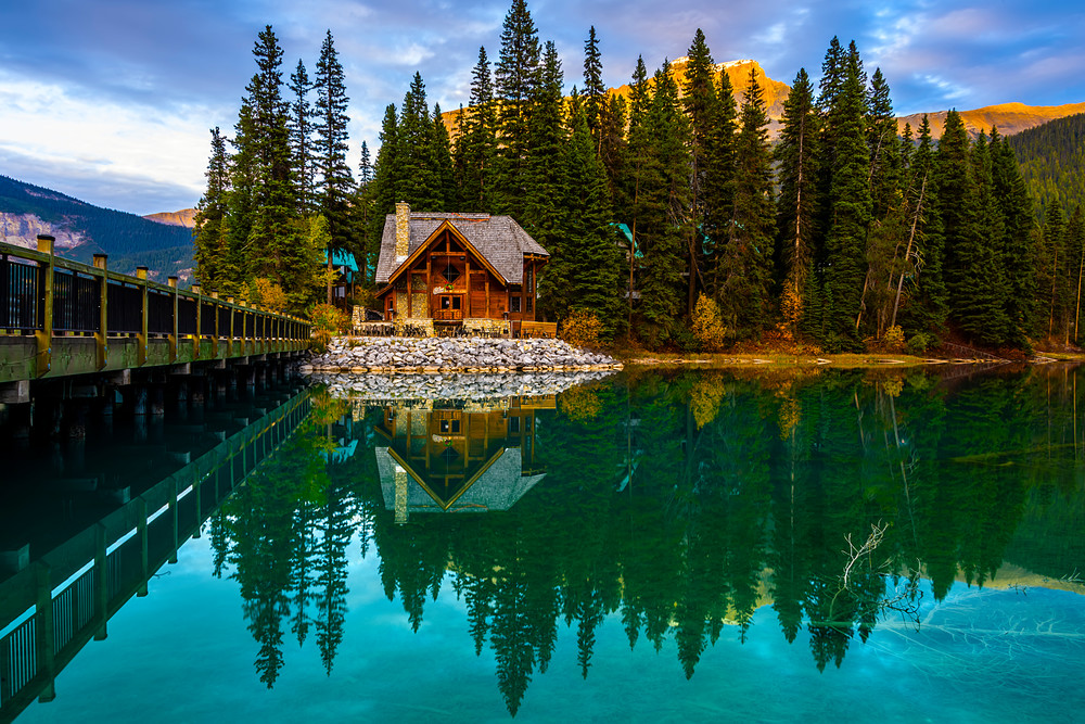 It's Like You're My Mirror   Emerald Lake, British Columbia Photography Art | Byron Fichter Fotography