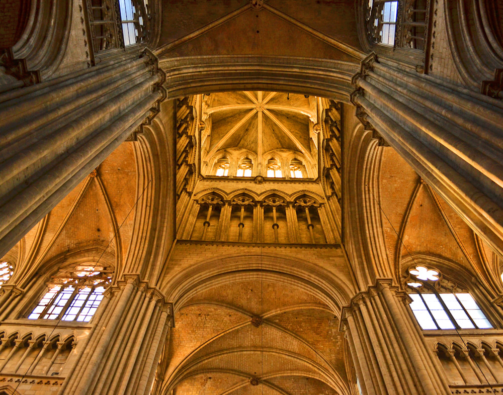 Notre Dame Cathedral Nave Photography Art | Photo Folk
