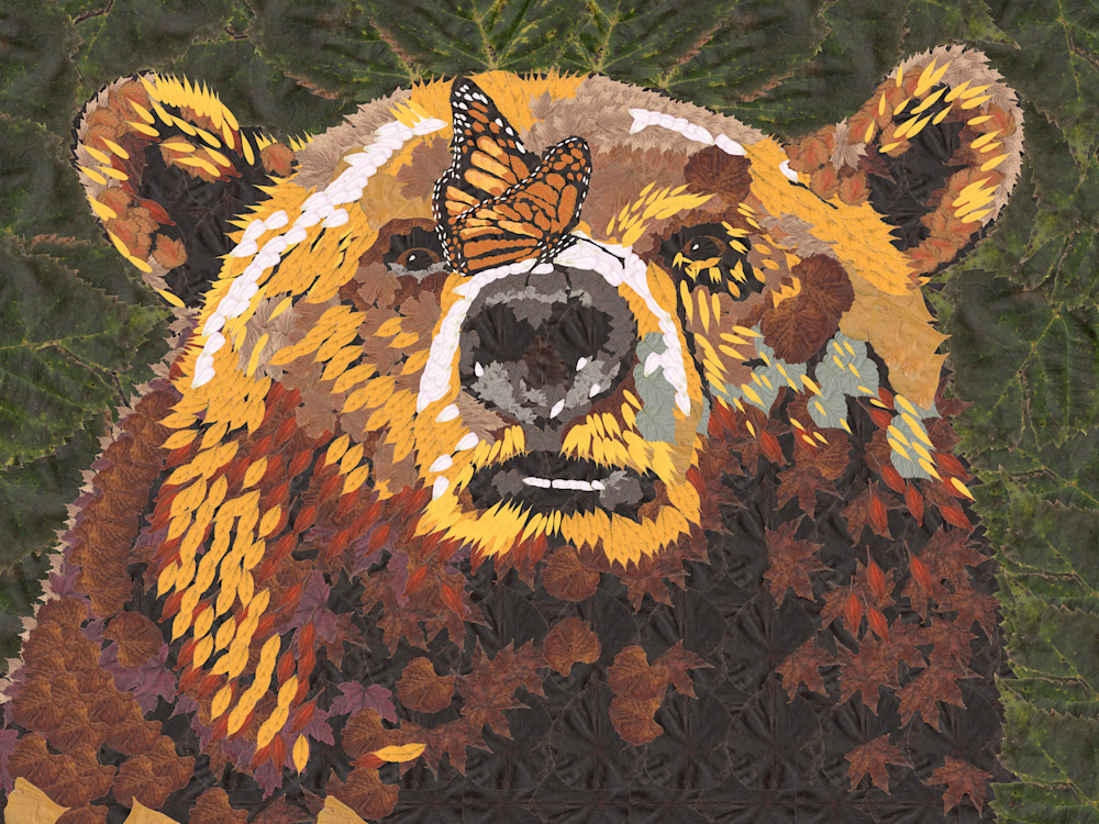 Bear & Butterfly Art | smacartist