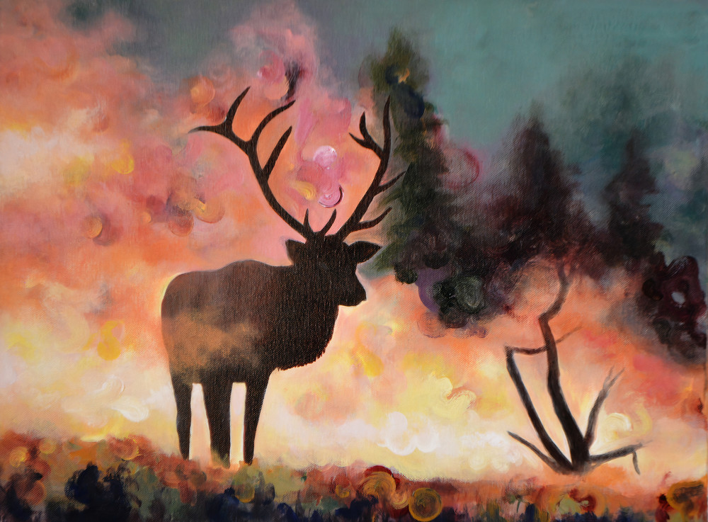 Elk Stamina  Art | Alec Falle Hamilton