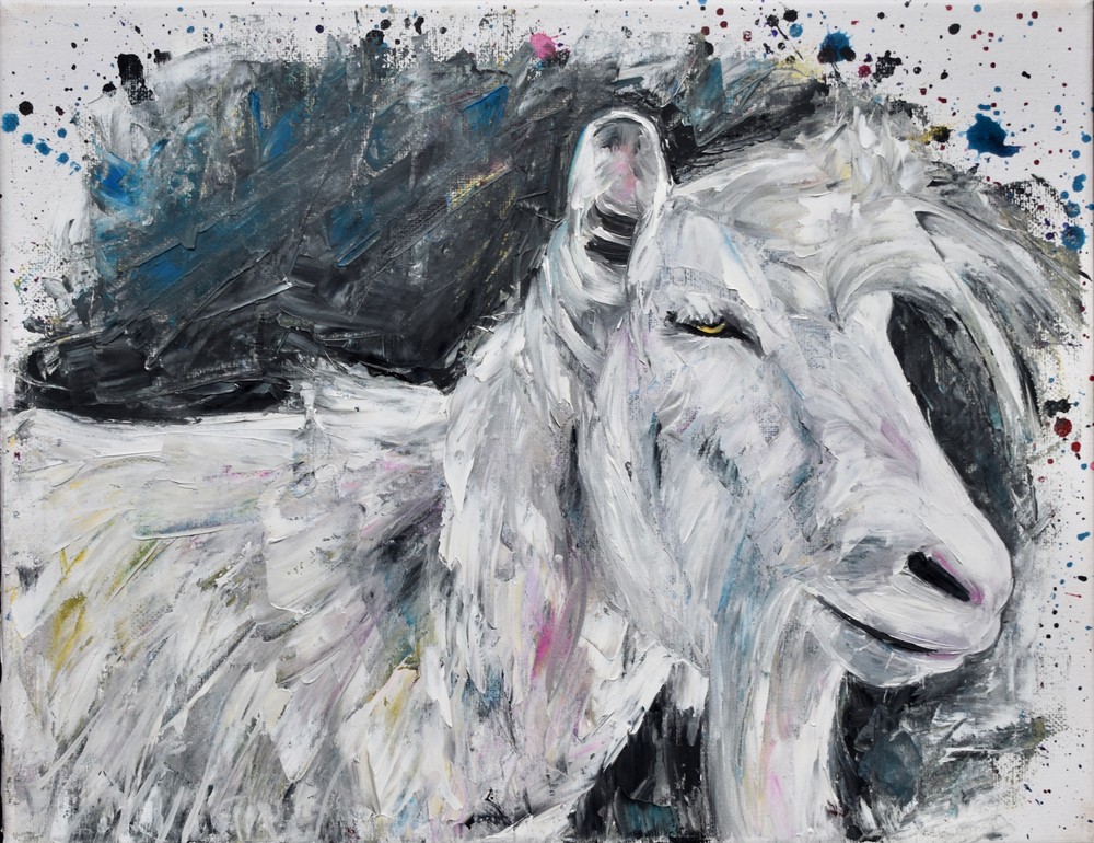 Goat's Gaze Painting
