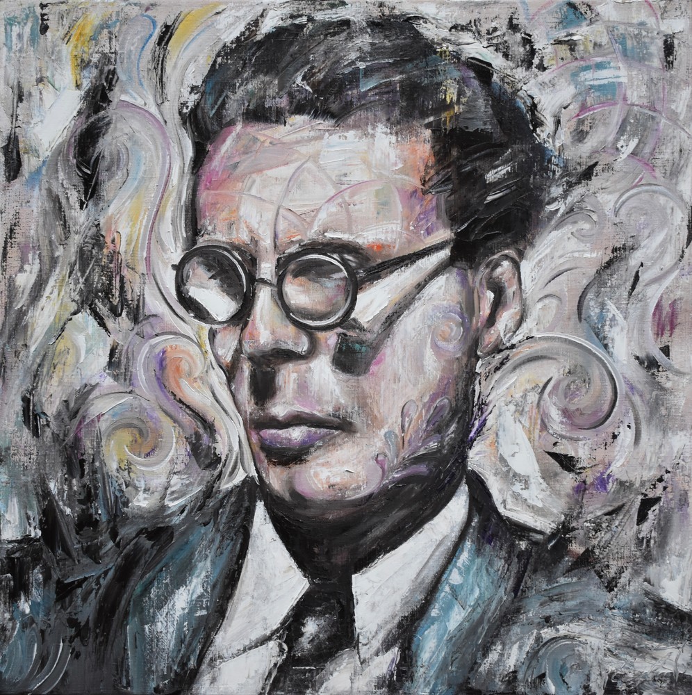 Aldous Huxley Painting