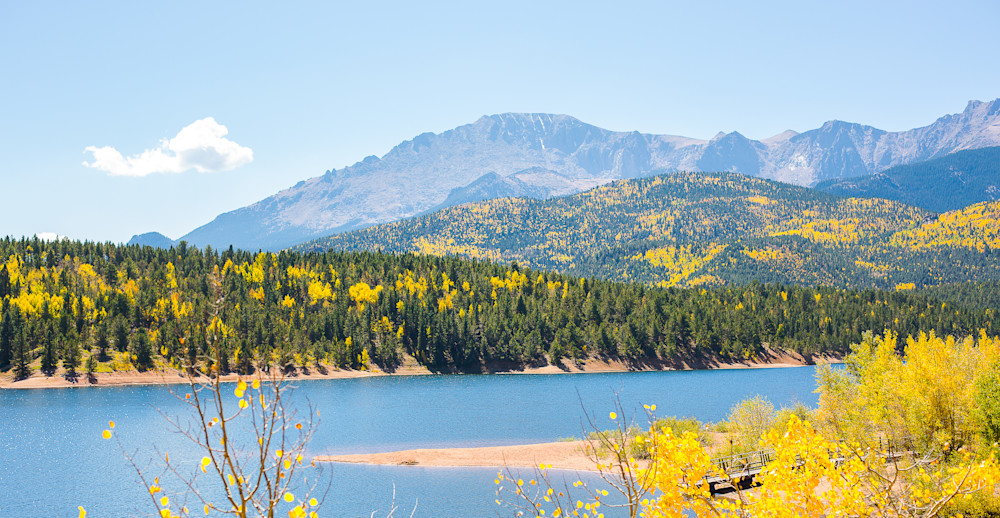 Pikes Peak in the Fall