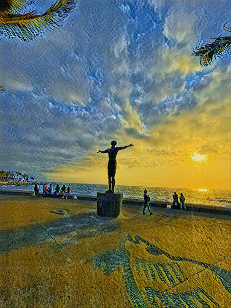 Edited in Prisma app with Travel