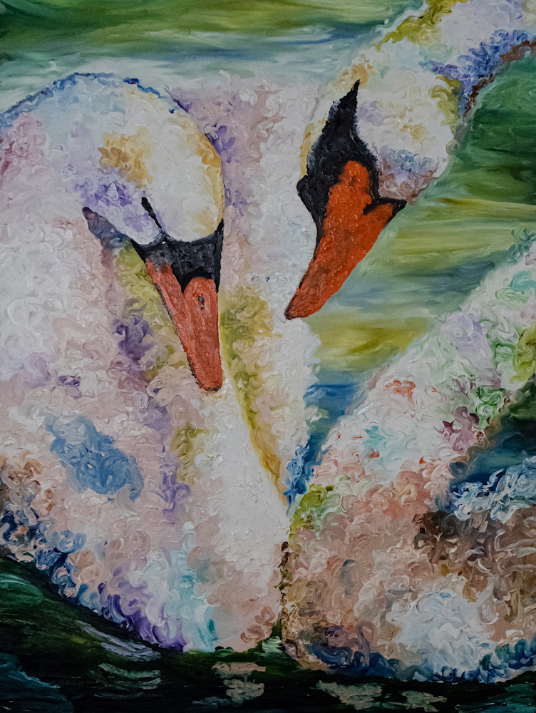 Swan Lake Art | Melinda Engel Runge Art
