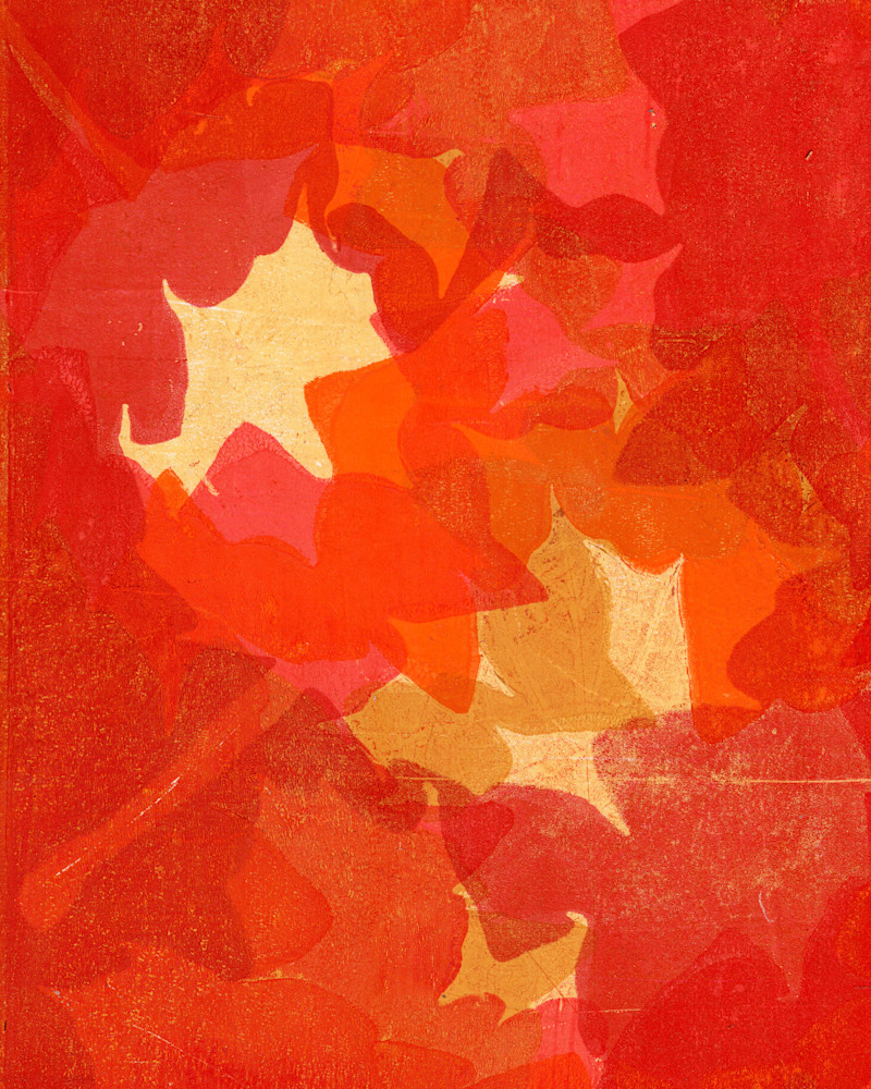 Maple: A Mixed media artwork by Jennifer Akkermans
