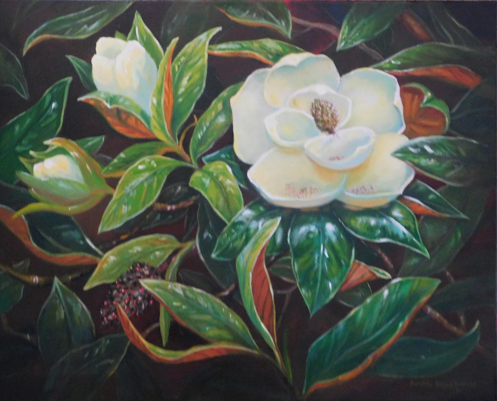 Southern Magnolia Art | Dorothy Allston Rogers