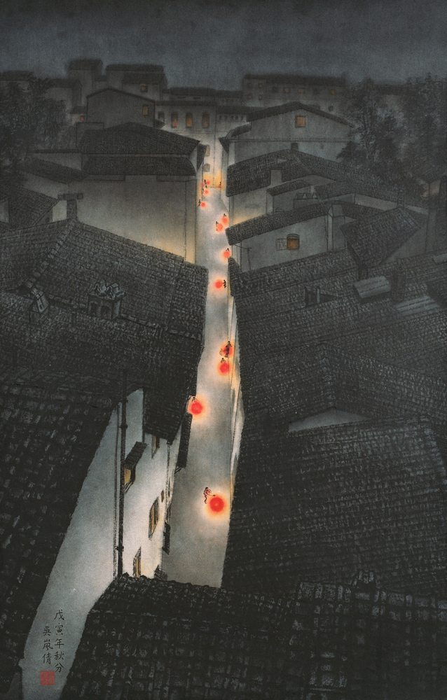 Lantern Festival Art print