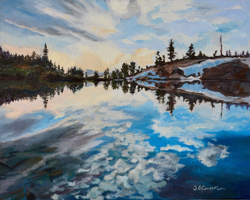 Sunrise Lake Art | Sarah O'Connor Art
