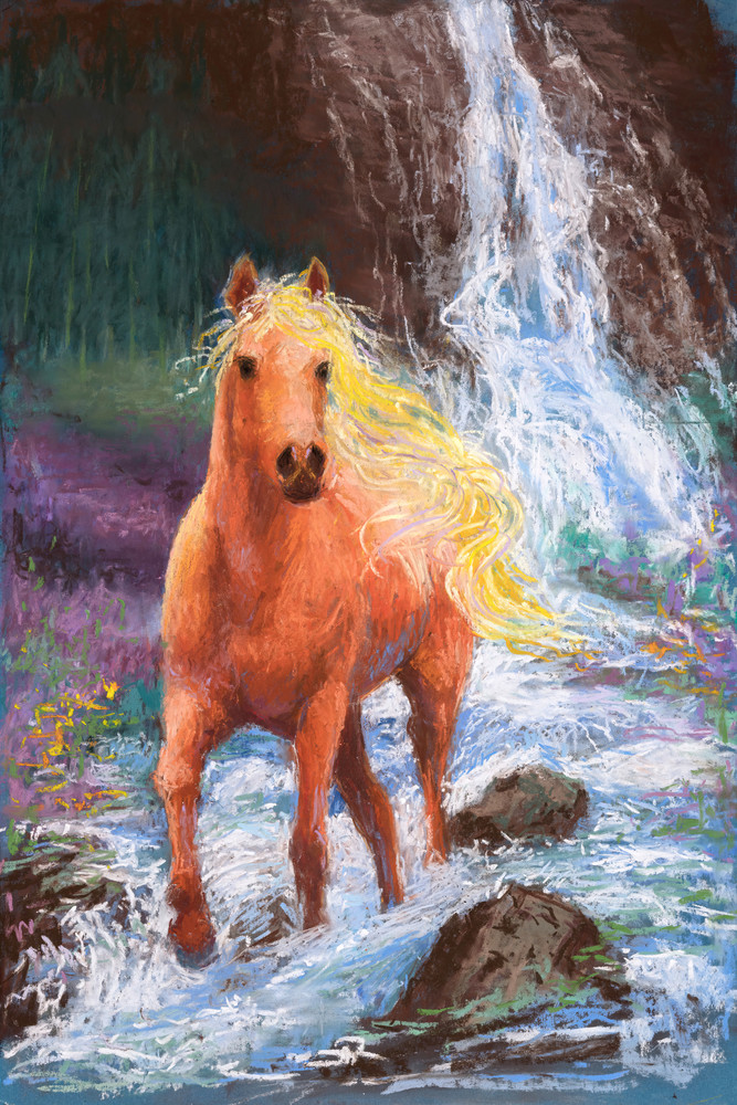 Orange Horse Art | Andria Sullivan Artworks