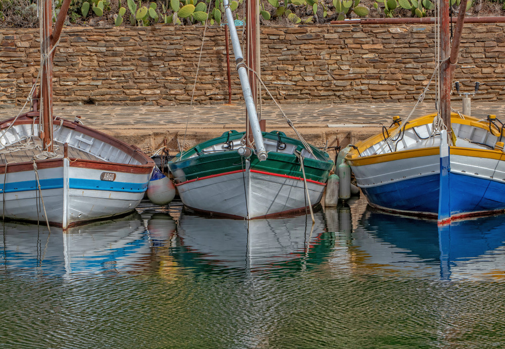 Traditional Sardinian Fishing Boats Photography Art | Chris Tucker Photography