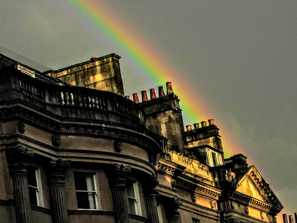 Rainbow & Mist Over Bath, England   Number Two Photography Art | Photoissimo - Fine Art Photography