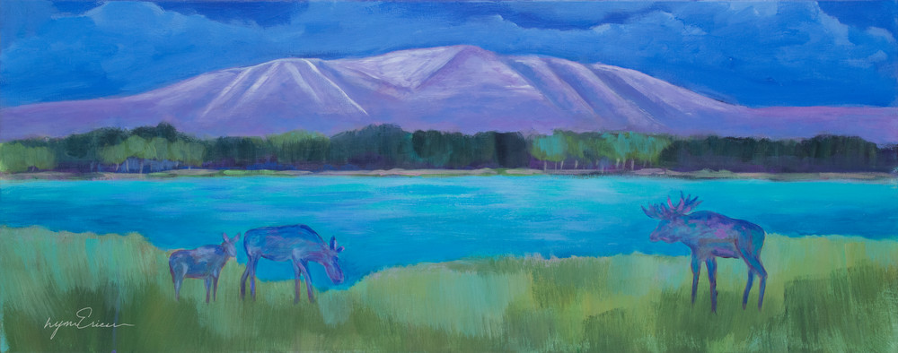 Family Day At Katahdin Art | lynnericson-fine-art.com