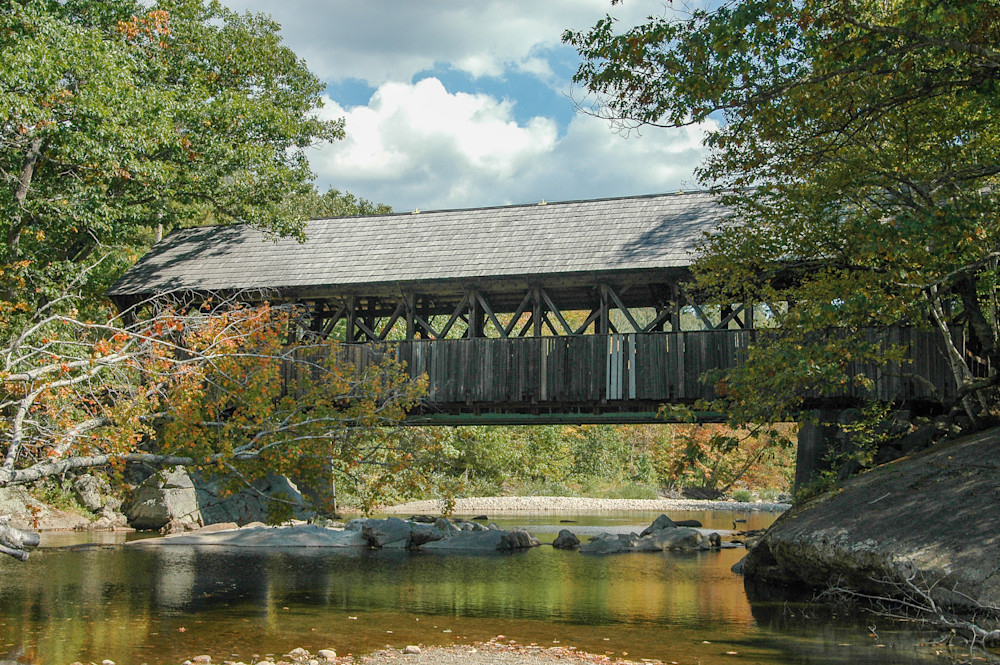 Sunday River Covered Bridge, Bethel, Maine | Nicki Geigert Photographer Author
