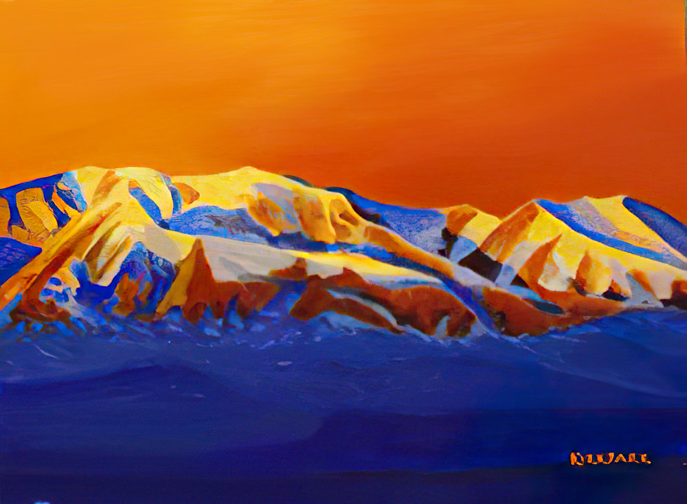 Dixie Daybreak On West Mountain Art | kirkparkart