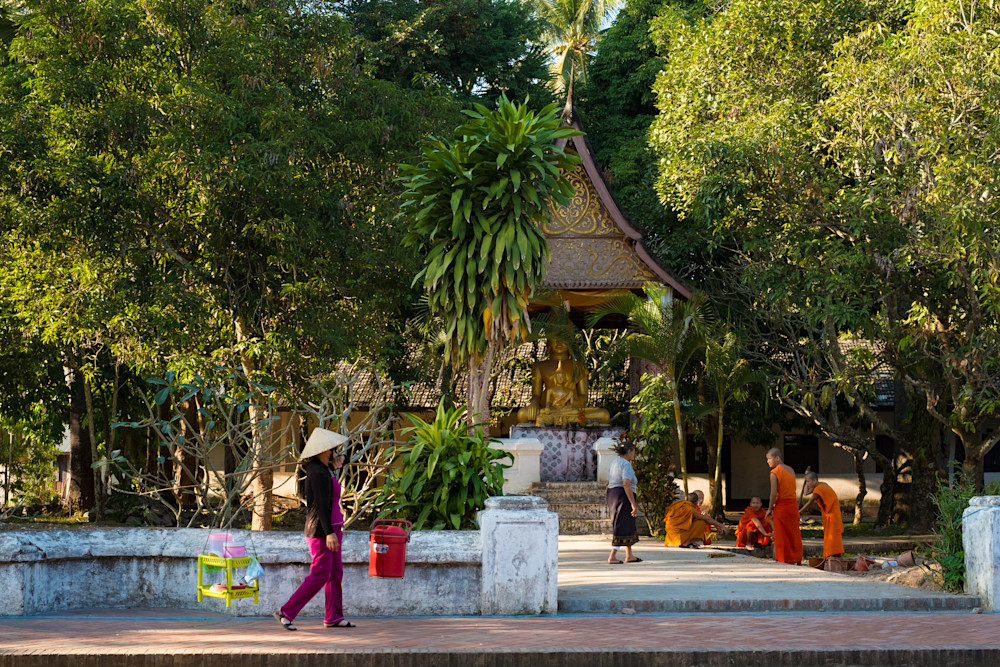 Luang Prabang town life