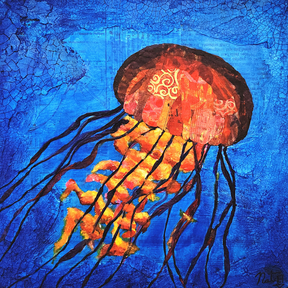 Pacific Sea Nettle Art | Poppyfish Studio