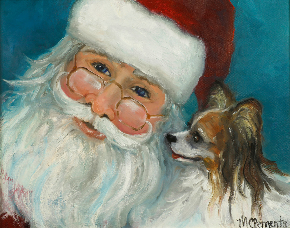 Santa's Helper Art | Marsha Clements Art