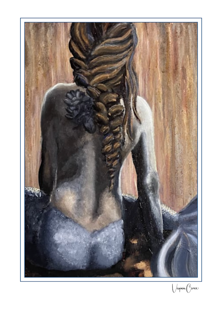 Dana Mermaid  Art | Art by Virginia Crowe