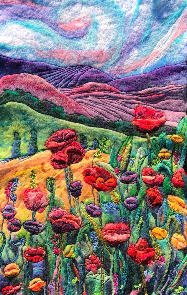 Poppies Art | Ann Hershberger Art