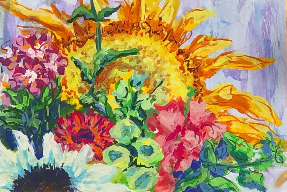 Sunflower Art | Ann Hershberger Art