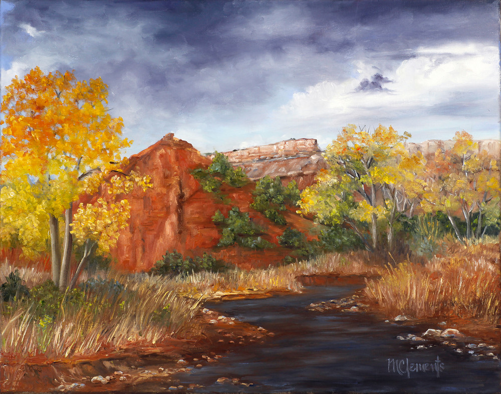 Fortress In Fall Art | Marsha Clements Art