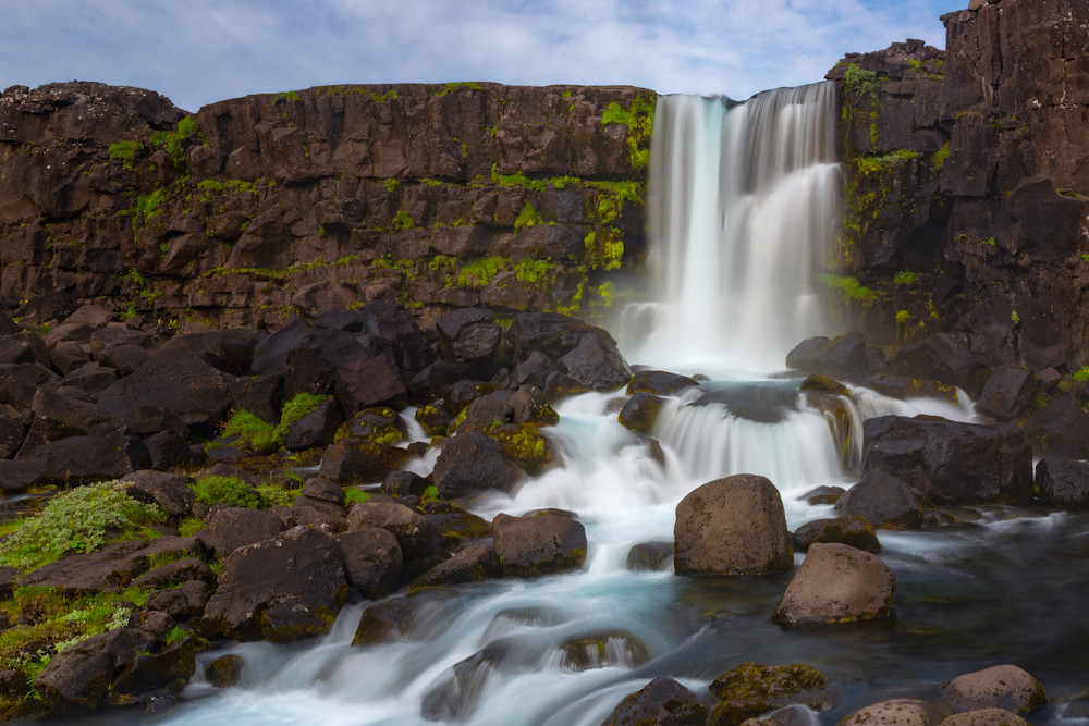 Iceland Falls Photography Art | Christabel Devadoss Photography