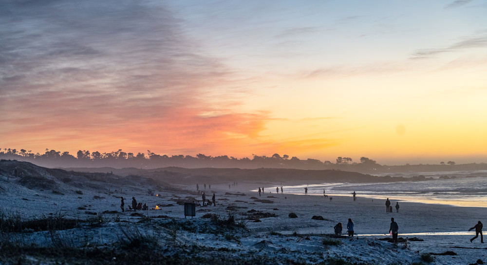 Asilomar State Park Beach On New Years Eve Photography Art | Peter T. Knight Photography