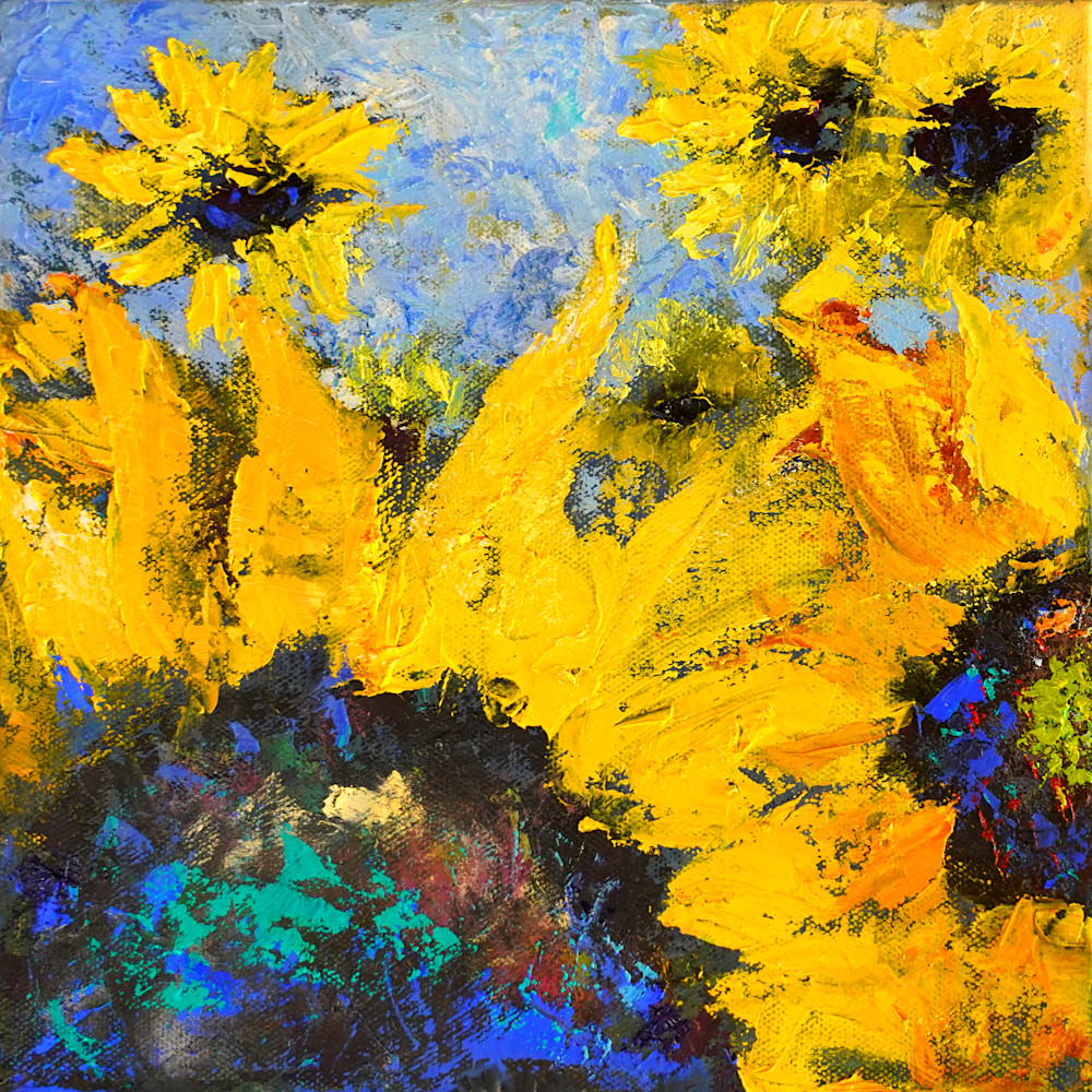 Layers, Sunflower Field 4 Art | S Pominville